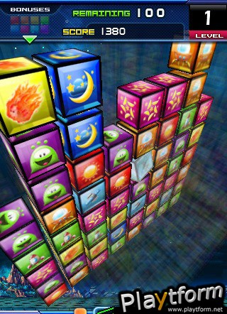 Match 3D Flick Puzzle (iPhone/iPod)