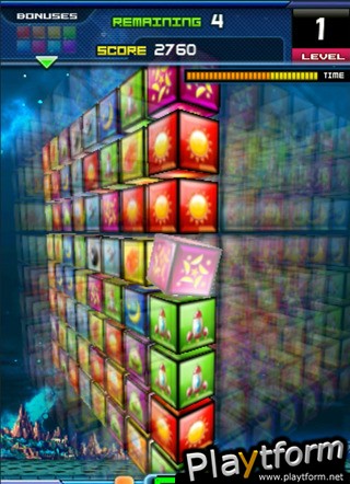 Match 3D Flick Puzzle (iPhone/iPod)