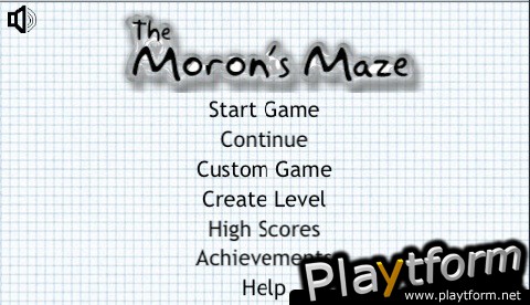 The Moron's Maze (iPhone/iPod)