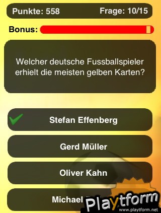 Das Fussballquiz (iPhone/iPod)