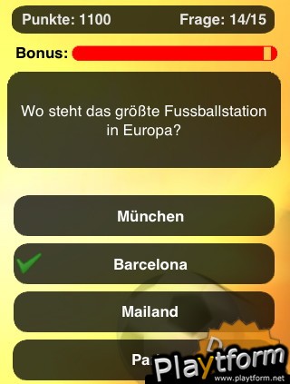 Das Fussballquiz (iPhone/iPod)