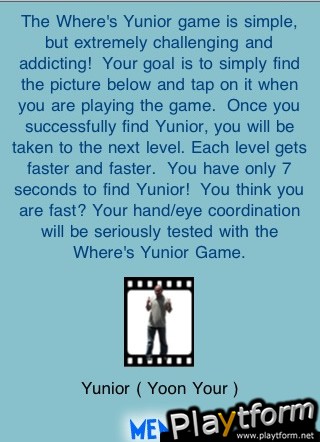 Where's Yunior? (iPhone/iPod)