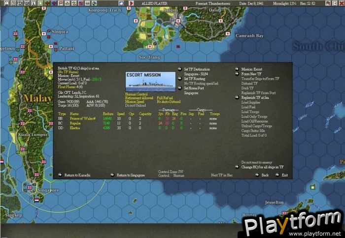 War in the Pacific: Admiral's Edition (PC)