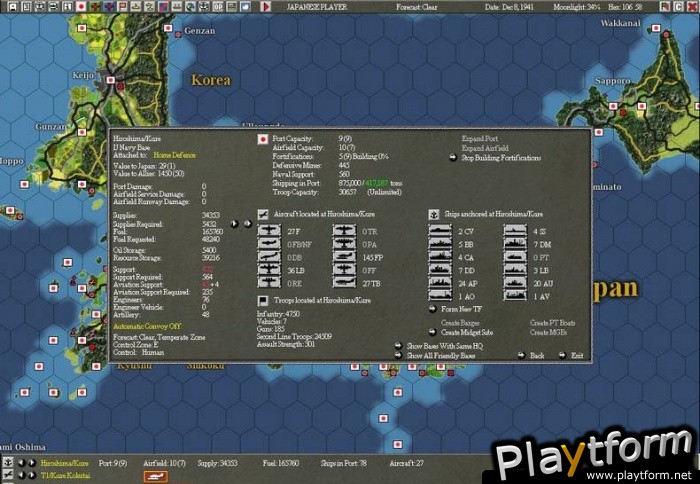 War in the Pacific: Admiral's Edition (PC)