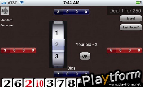 iSpadez - A Spades Game (iPhone/iPod)