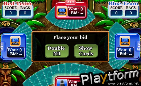 Multiplayer Tiki Spades (iPhone/iPod)