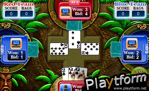 Multiplayer Tiki Spades (iPhone/iPod)