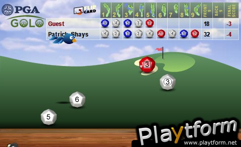 PGA Golo Golf Dice (iPhone/iPod)