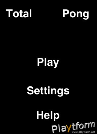 Total Pong (iPhone/iPod)