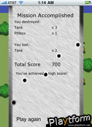 Tank Battle (iPhone/iPod)