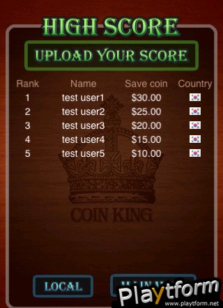 Coin King (iPhone/iPod)