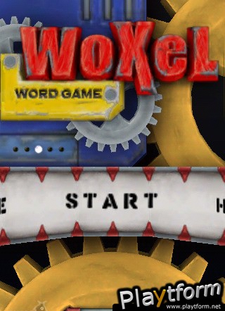 Woxel Word Game (iPhone/iPod)