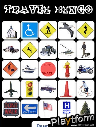 Travel Bingo & Blackout (iPhone/iPod)