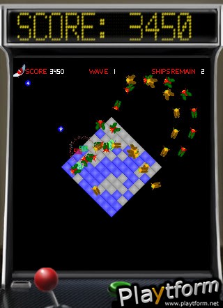 The Retro-Arcade: Swarm (iPhone/iPod)