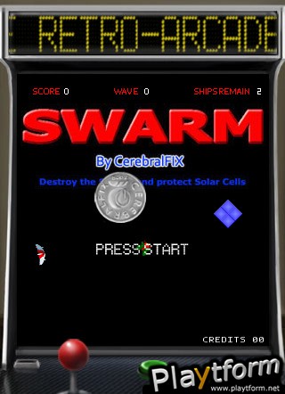 The Retro-Arcade: Swarm (iPhone/iPod)