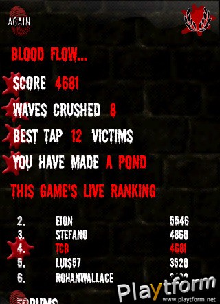 Pools of Blood (iPhone/iPod)