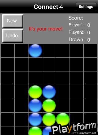 Connect4 powered by Mathematicians (iPhone/iPod)