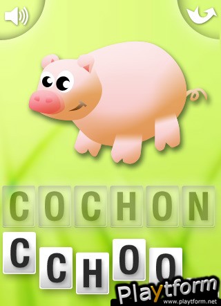 My first french words: Animals (iPhone/iPod)