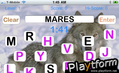 Safari Word Hunt (iPhone/iPod)