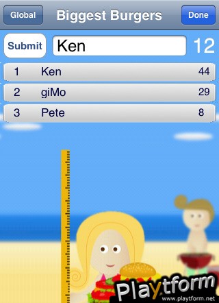 Beach Burger (iPhone/iPod)