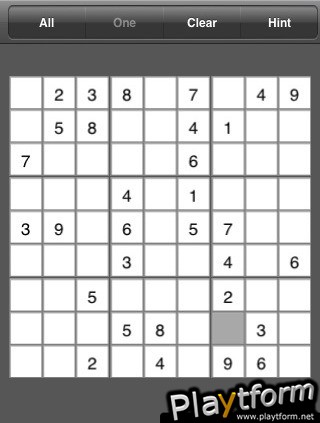 Solve My Sudoku (iPhone/iPod)