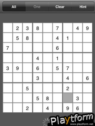 Solve My Sudoku (iPhone/iPod)