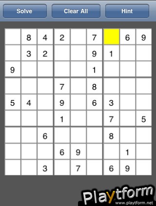 Solve My Sudoku (iPhone/iPod)