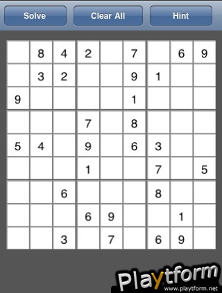 Solve My Sudoku (iPhone/iPod)