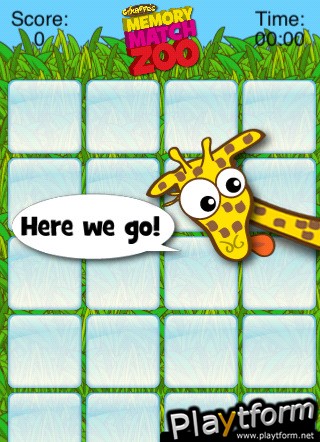 Giraffe's Memory Match Zoo (iPhone/iPod)