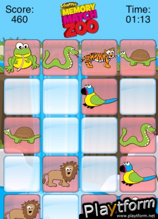 Giraffe's Memory Match Zoo (iPhone/iPod)