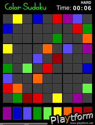 Color Sudoku (iPhone/iPod)