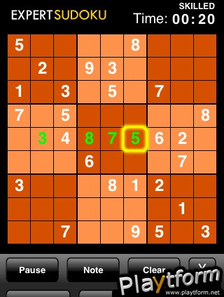 Expert Sudoku (iPhone/iPod)