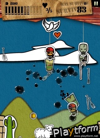 Zombies vs. Sheep (iPhone/iPod)