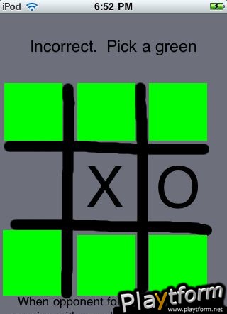 Tic Tac Toe Trainer (iPhone/iPod)