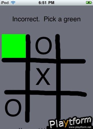 Tic Tac Toe Trainer (iPhone/iPod)