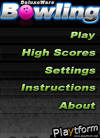 Deluxeware Bowling (iPhone/iPod)