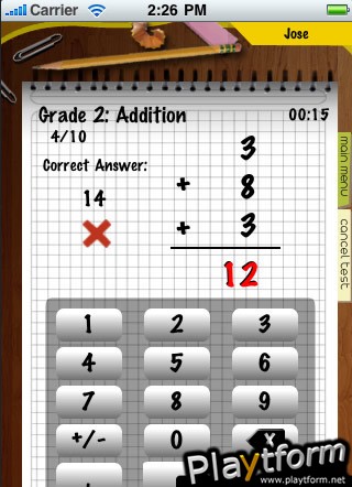 Math Tutor (iPhone/iPod)