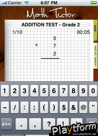 Math Tutor (iPhone/iPod)