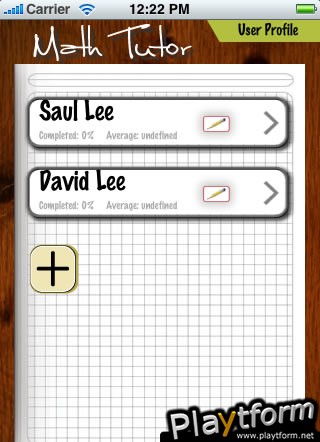 Math Tutor (iPhone/iPod)