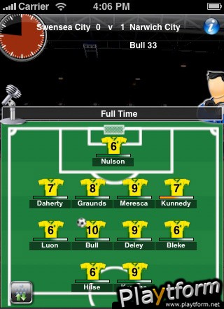 Soccer Manager (iPhone/iPod)