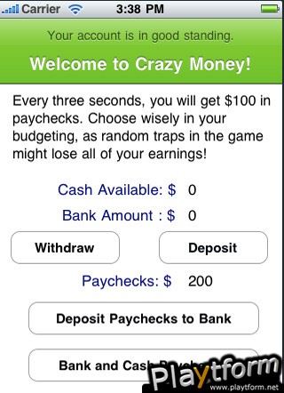 Crazy Money! (iPhone/iPod)