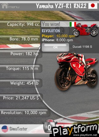 Super Trumps Bikes (iPhone/iPod)