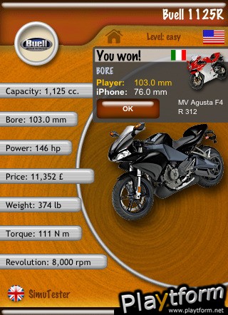 Super Trumps Bikes (iPhone/iPod)