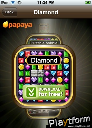 Papaya Diamond (iPhone/iPod)