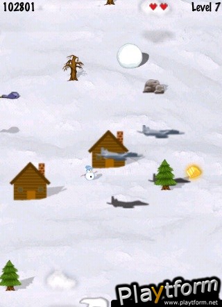 Snowball Runner (iPhone/iPod)