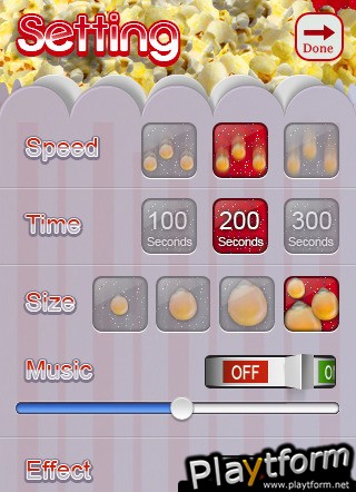 Popcorn Game (iPhone/iPod)