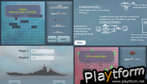 Battleships Classic (iPhone/iPod)