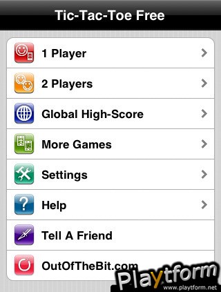Tic-Tac-Toe Free (iPhone/iPod)
