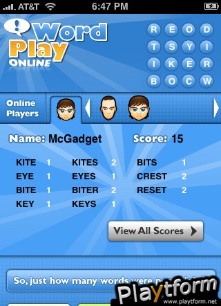 Word Play! ONLINE (iPhone/iPod)