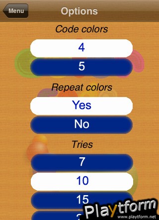 Color Code Mastermind (iPhone/iPod)